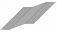 Планка начальная для сайдинга 15*15*20*10*2000 мм